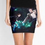 Doctor Who Amy And The Doctor In Space Women's Skirt