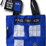Doctor Who foldable Tardis tote bag