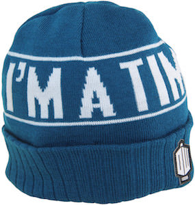 Blue I’m A Time Lord Beanie Hat