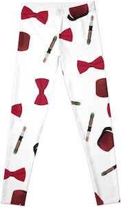 Doctor Who Bow Tie, Fez And Sonic Screwdriver Leggings