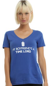 My Boyfriend’s A Time Lord T-Shirt
