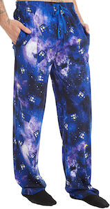 Tardis In The Galaxy Pajama Pants