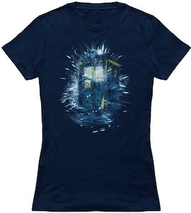 Sparkels The Tardis And Bad Wolf T-Shirt