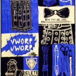 Doctor Who Blanket With Squares