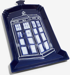 Dr. Who Tardis Shaped Serving Tray