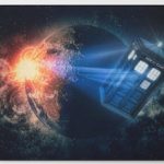 Doctor Who Tardis And A Planet Bath Mat