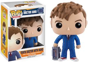 10th Doctor And A Hand Figurine