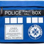 Doctor Who Tardis Doors Messenger Bag