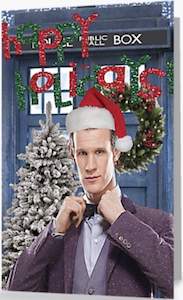 11th Doctor Christmas Card