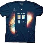 Doctor Who The Galaxy And The Tardis T-Shirt