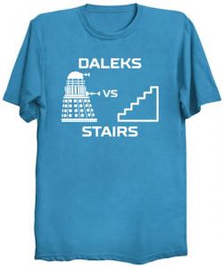 Stairs And Daleks T-Shirt