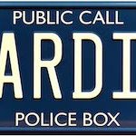Doctor Who Tardis Metal License Plate