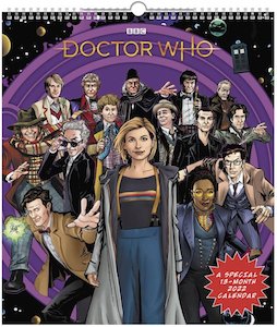 2022 Doctor Who Comic Poster Wall Calendar