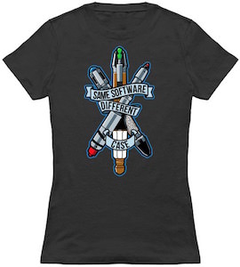Sonic Screwdriver Same Software Different Case T-Shirt