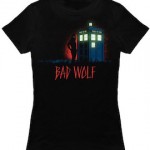 Dr. Who Bad Wolf And The Tardis T-Shirt