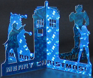 Doctor Who 3D Greeting Card