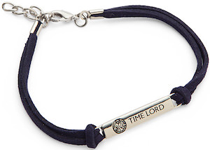 Time Lord Leather Bracelet