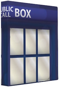 Doctor Who Tardis Doors Binder