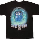 Doctor Who San Diego Comic Con 2016 Tardis T-Shirt