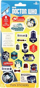 Doctor Who Sticker Sheet