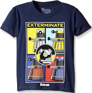 Dalek Exterminate Kids T-Shirt