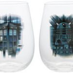 Tardis And Dalek Glasses Set