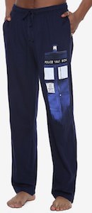 Doctor Who Materializing Tardis Pajama Pants