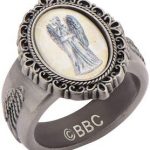 Doctor Who Weeping Angel Cameo Ring