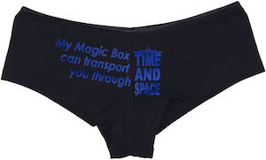 Women’s Sneaky My Magic Box Tardis Underwear