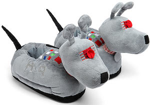 Doctor Who Robot Dog Slippers